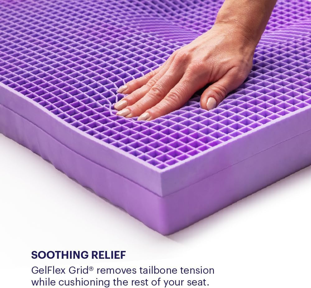 Ultimate Seat Cushion | Pressure Reducing Grid Designed for Ultimate Comfort | Designed for Gaming | Made in the USA